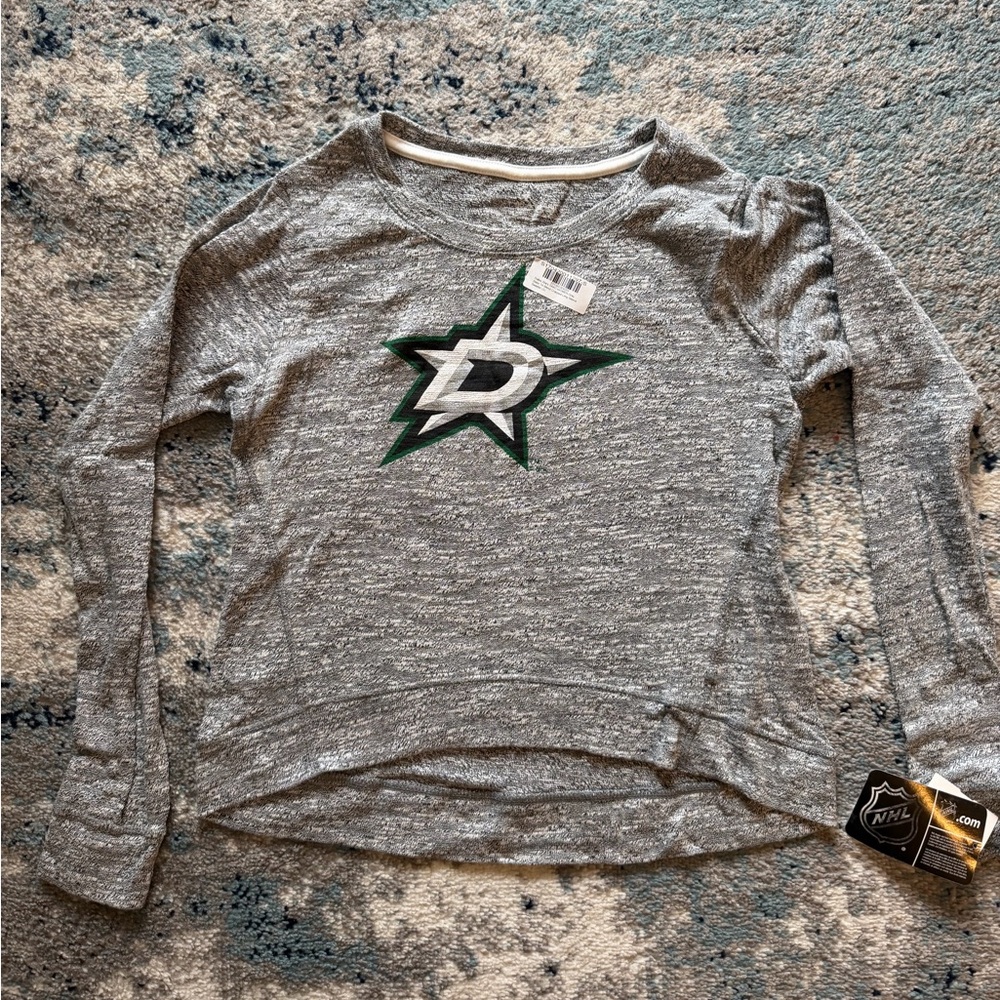 NHL Dallas Stars Gray Sweater